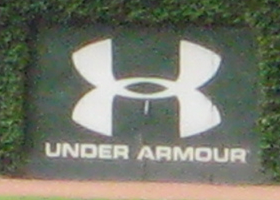 wrigley under armour sign