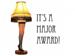 major award leg lamp trophy