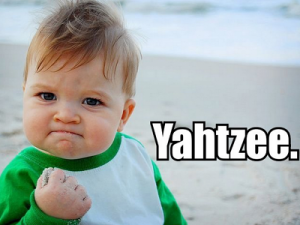 yahtzee success