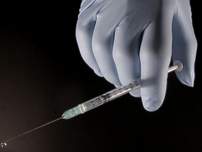 steroids needle syringe