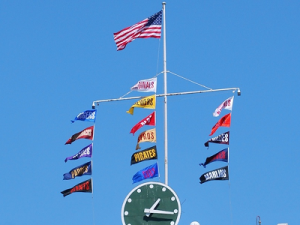 scoreboard standings flags