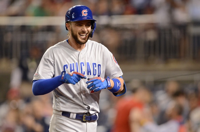 World Series 2016: Kris Bryant smiled so hard while fielding final