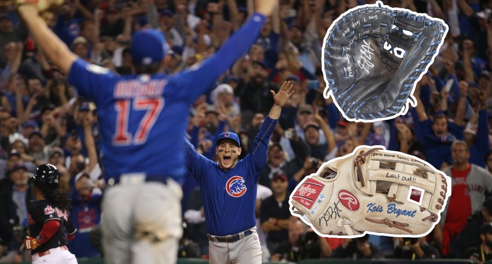 Kris Bryant's and Anthony Rizzo's 'last out' gloves from 2016 World Series  are up for auction