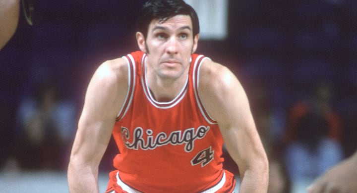 Basketball player Jerry Sloan , of the Chicago Bulls, on the court at  News Photo - Getty Images