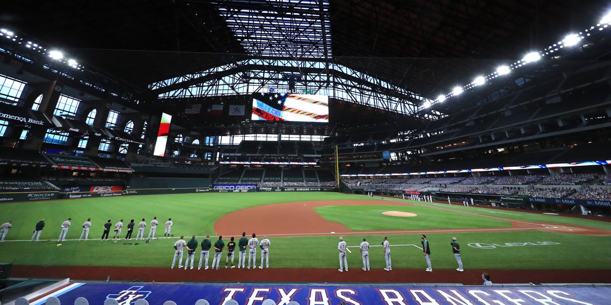 The Texas Rangers will host All-Star Weekend and the MLB Draft