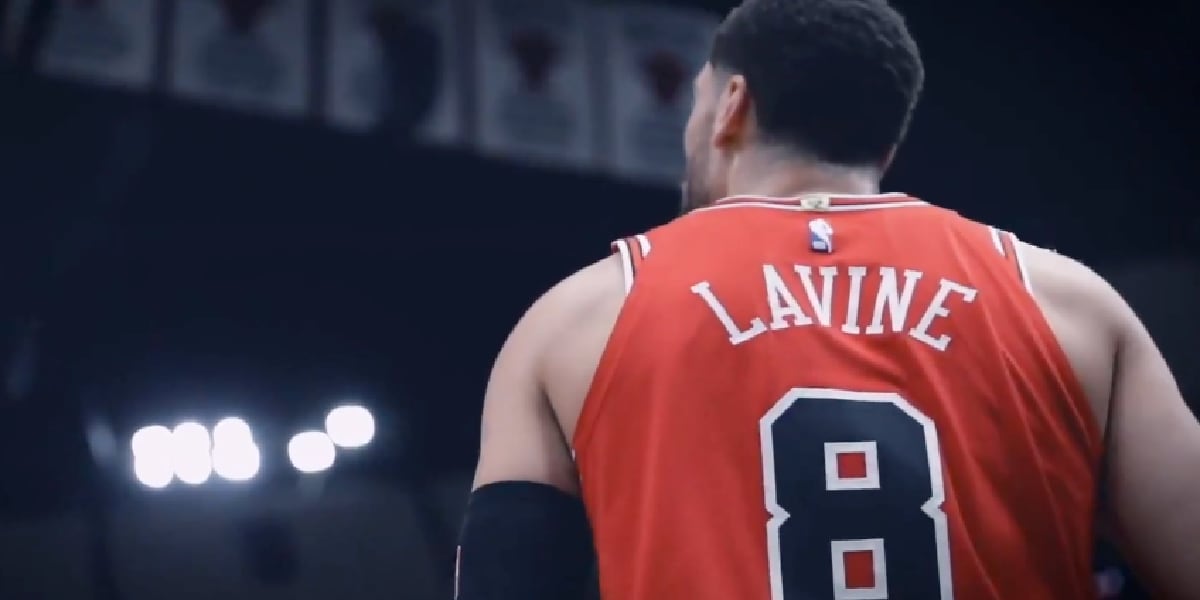 Zach LaVine of the Chicago Bulls