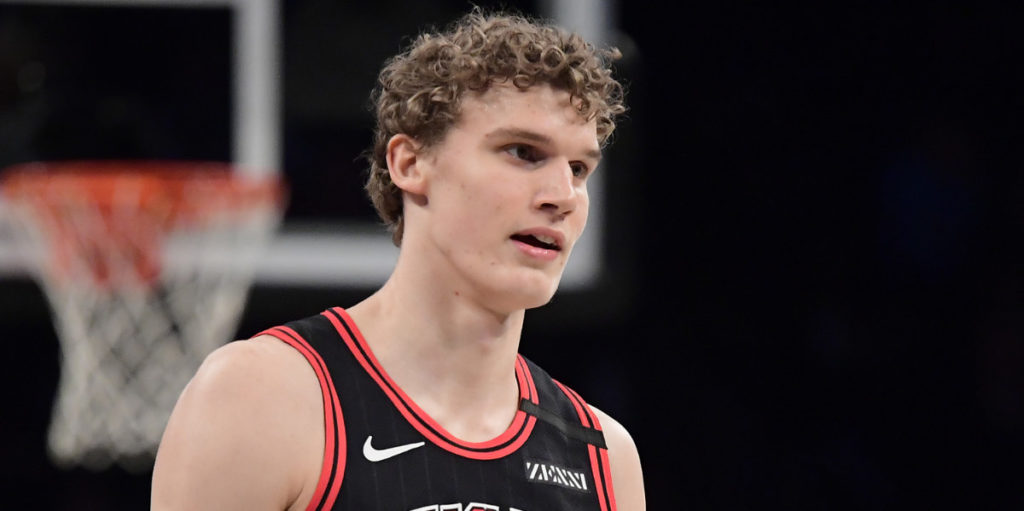 Lauri Markkanen, who previously played for the Chicago Bulls
