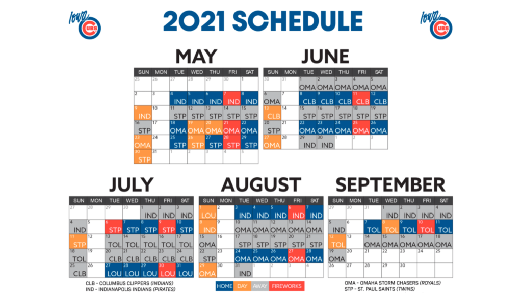 Iowa Cubs 2023 Schedule 2023 Calendar