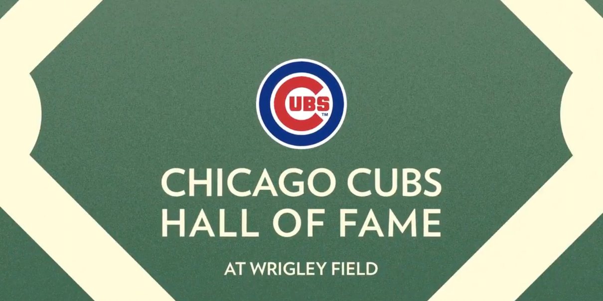 Chicago Cubs Announce Unveiling of Team Hall of Fame Tomorrow