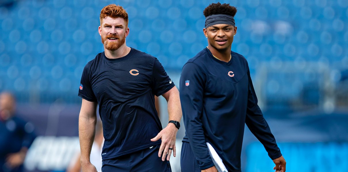 Justin Fields is Doubtful to Play, So Andy Dalton is the Bears' Starting QB  Once Again - Bleacher Nation