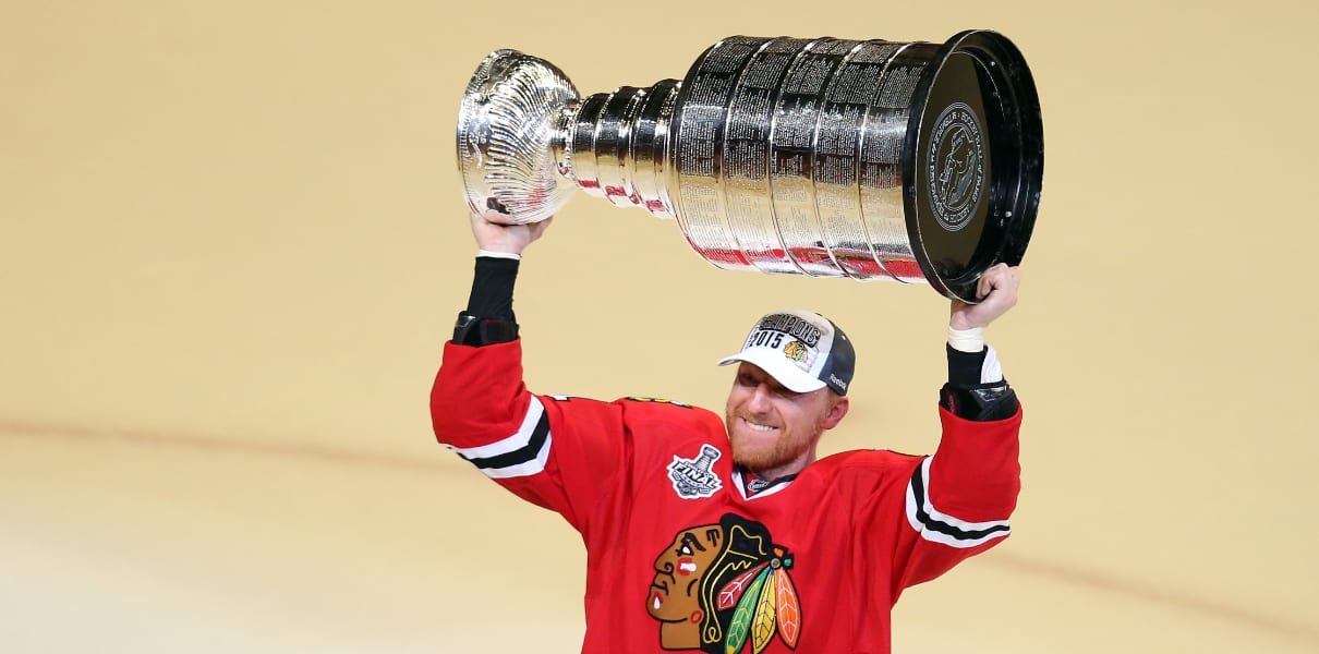 Charlie Roumeliotis on X: Stanley Cup is in the house for Marian Hossa's  jersey retirement. #Blackhawks  / X