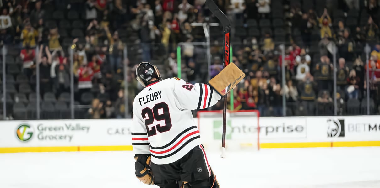 Almost Everyone Is Vaccinated, Fleury and Jones in Blackhawks Gear, and  Other Blackhawks Bullets - Bleacher Nation