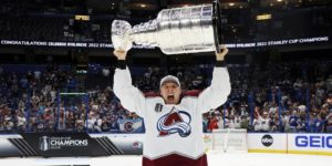 Jack Johnson Stanley Cup Avalanche
