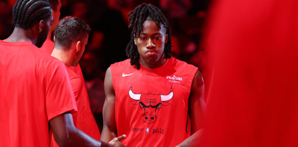 Ayo Dosunmu of the Chicago Bulls