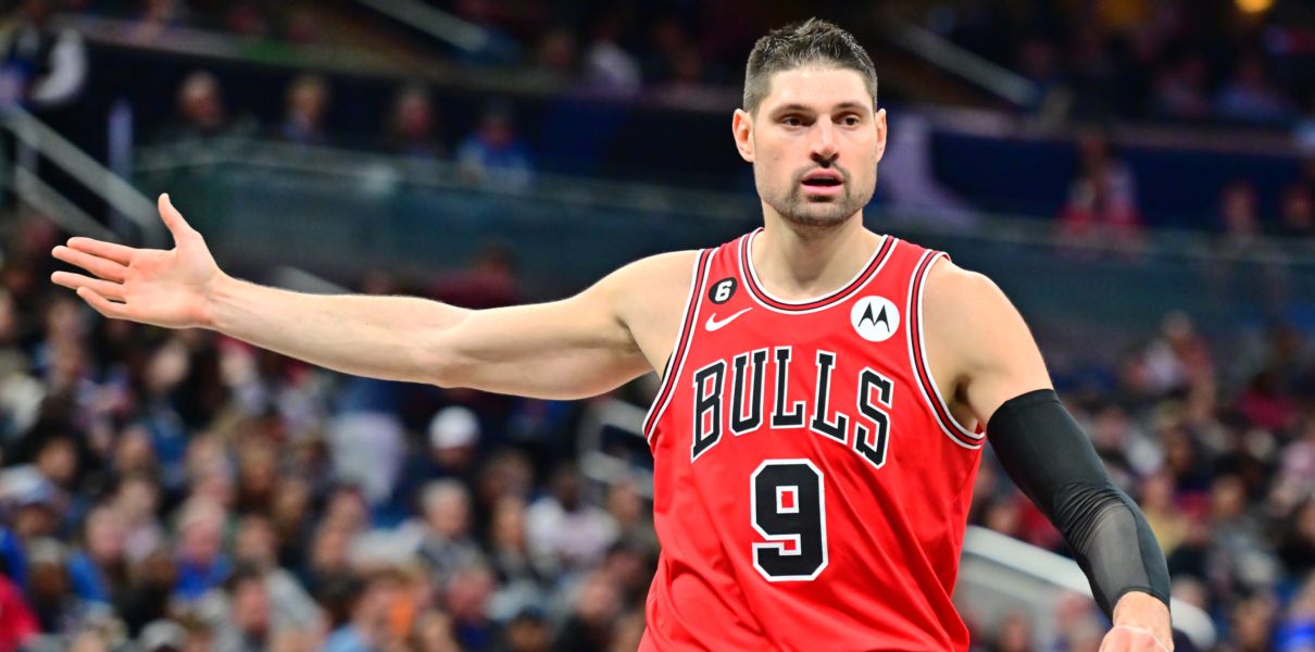 Nikola Vucevic of the Chicago Bulls and formerly of the Orlando Magic