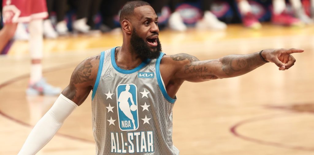 LeBron James in the NBA All-Star Game