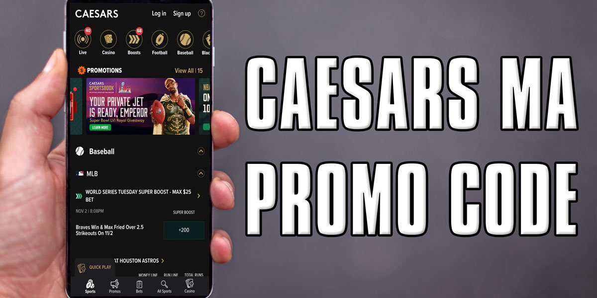 Caesars MA promo code