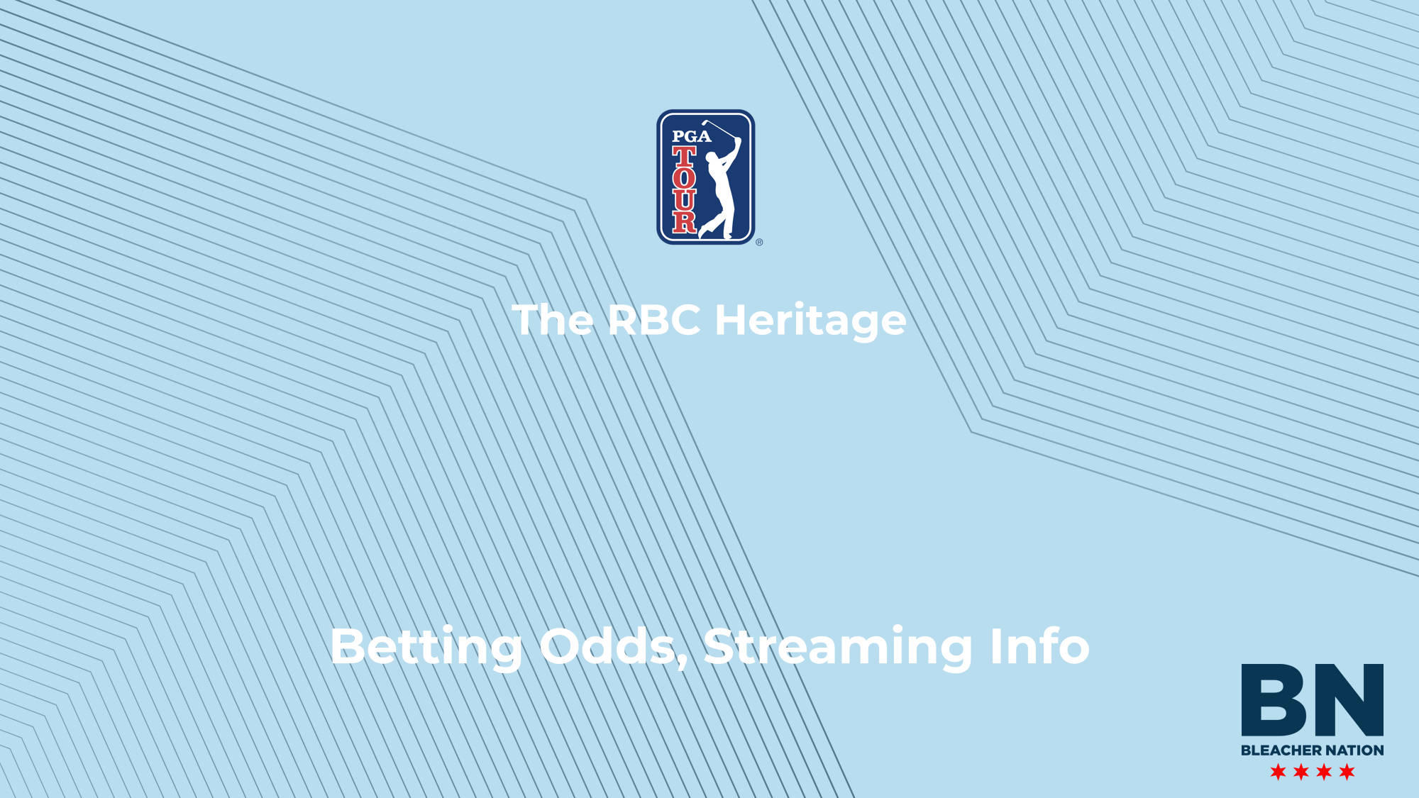 The RBC Heritage Betting Odds, Streaming Live, TV Channel - Round 3