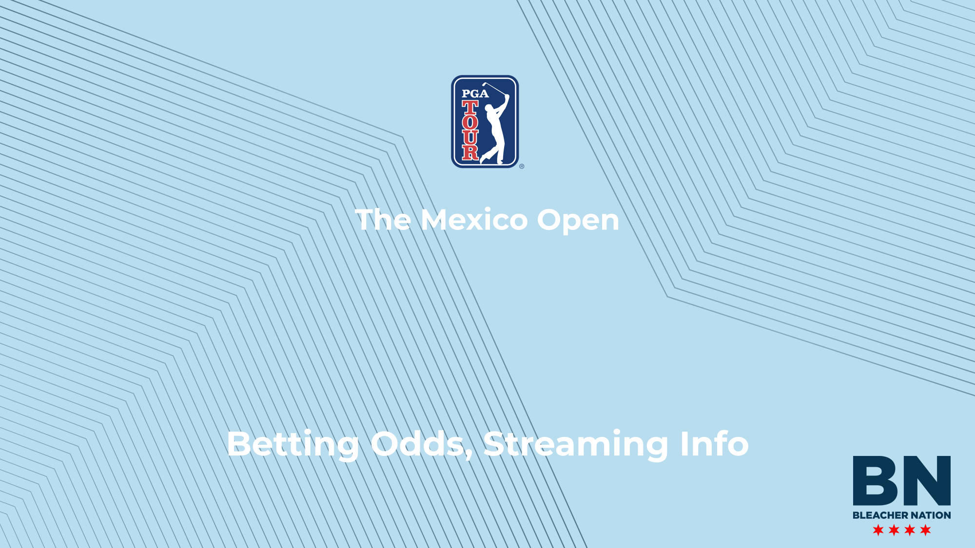 The Mexico Open Betting Odds, Streaming Live, TV Channel - Round 1