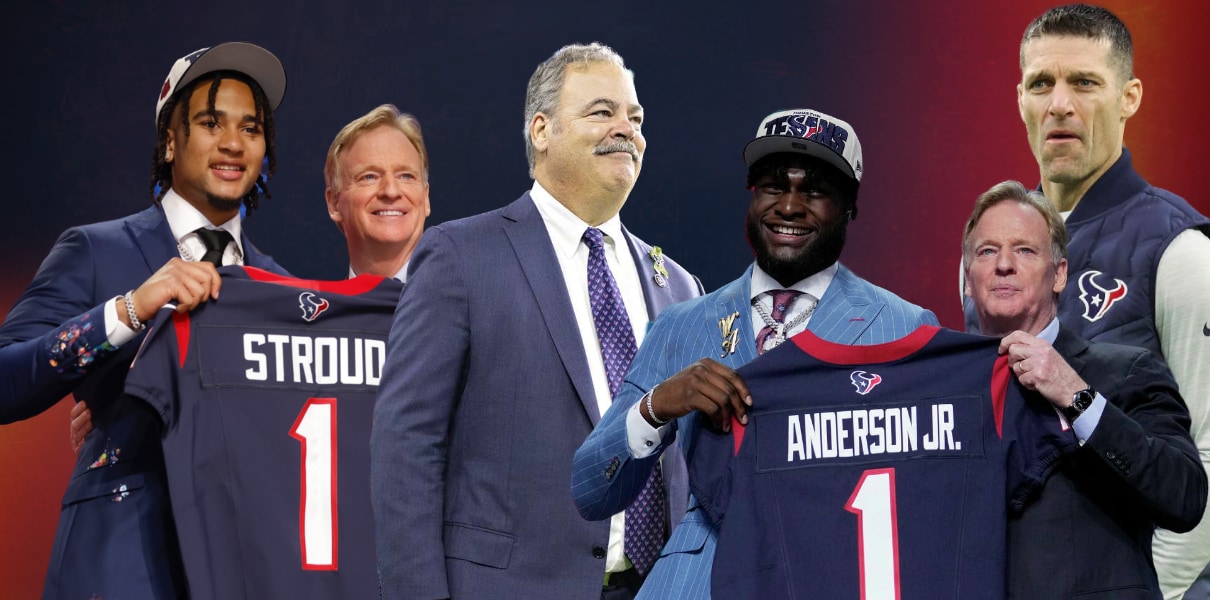 Will Anderson selected No. 3 overall in the 2023 NFL draft by the Houston  Texans