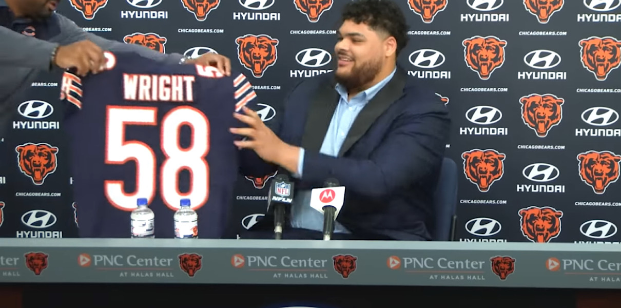 chicago bears draft pick 2022