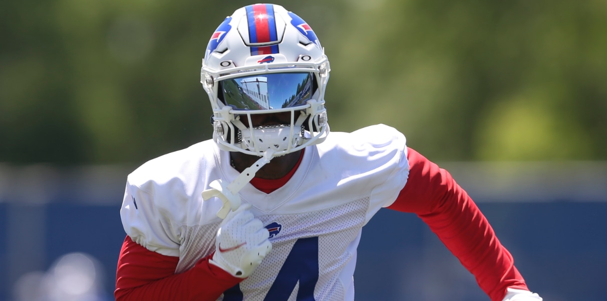 Bills WR Stefon Diggs back with team at minicamp