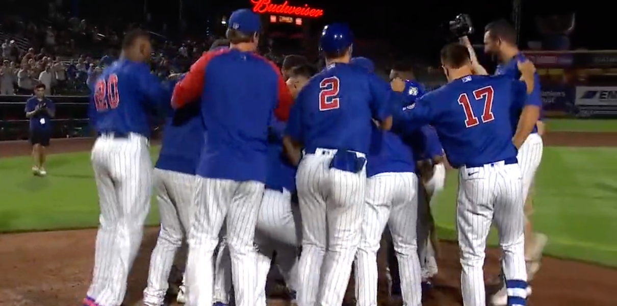 Pete Crow-Armstrong Just Hit a Walk-Off Home Run for the Iowa Cubs! -  Bleacher Nation