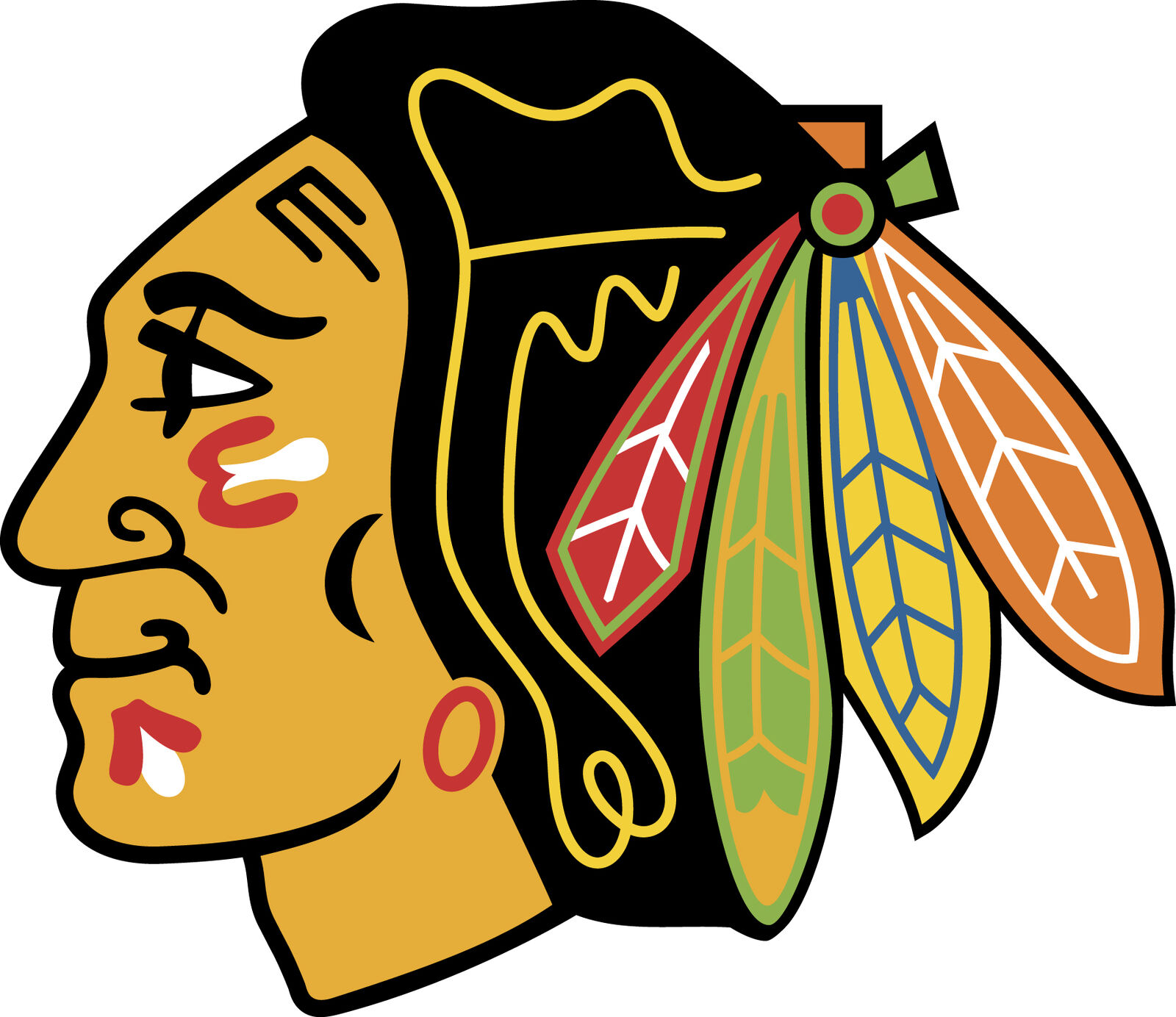 This image has an empty alt attribute; its file name is Chicago-Blackhawks-logo.jpg