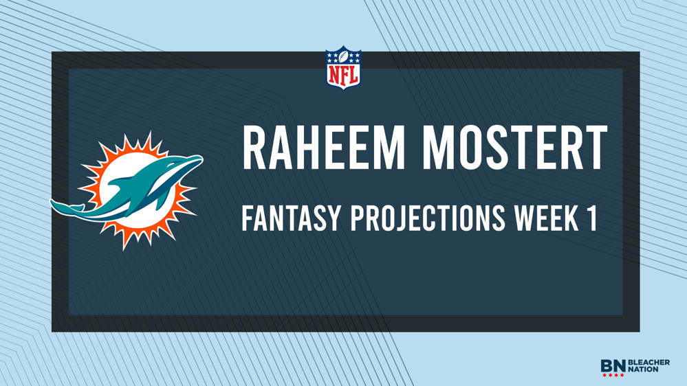 Raheem Mostert Fantasy Week 1: Projections vs. Chargers, Points