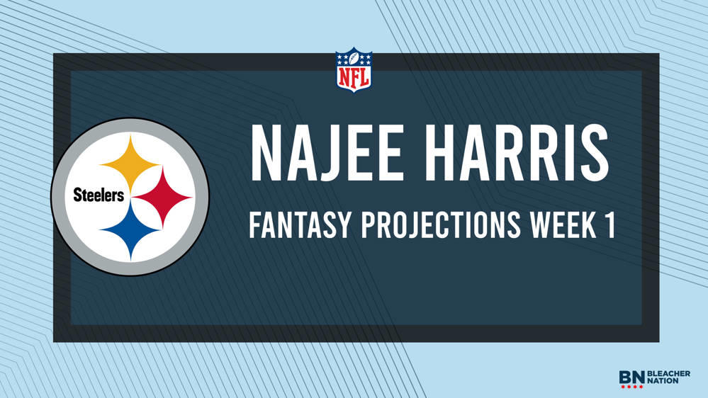 Najee Harris Fantasy Week 1: Projections vs. 49ers, Points and Stats, Start  or Sit - Bleacher Nation