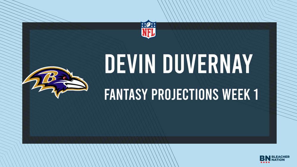 nfl week 1 fantasy projections draftkings