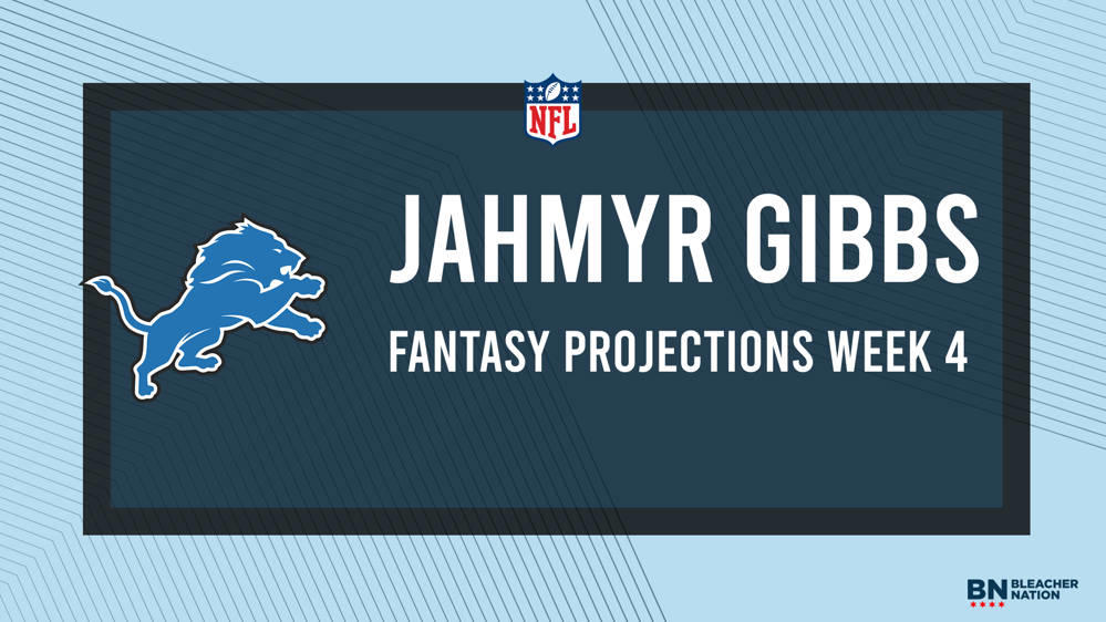 Jahmyr Gibbs Fantasy Week 4: Projections vs. Packers, Points and Stats,  Start or Sit - Bleacher Nation