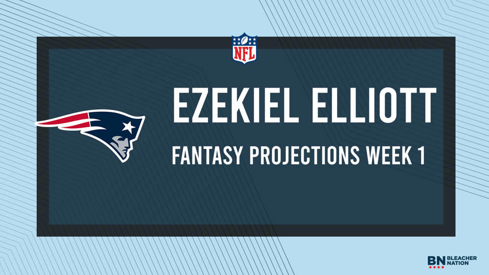 Ezekiel Elliott Fantasy Week 1: Projections vs. Eagles, Points and