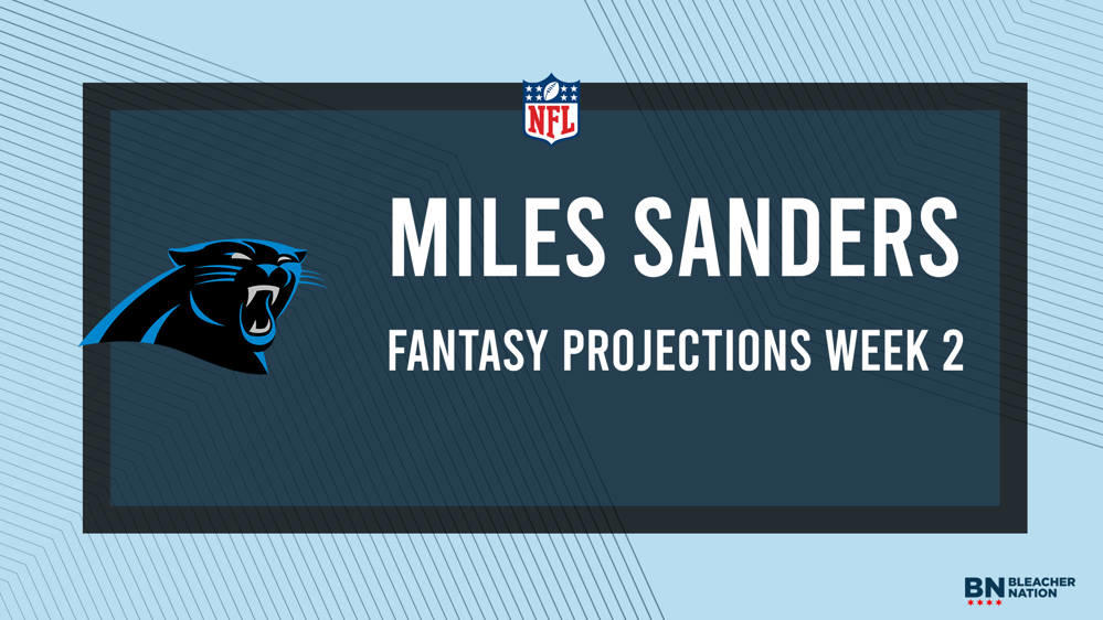 Miles Sanders Fantasy Week 2: Projections vs. Saints, Points and