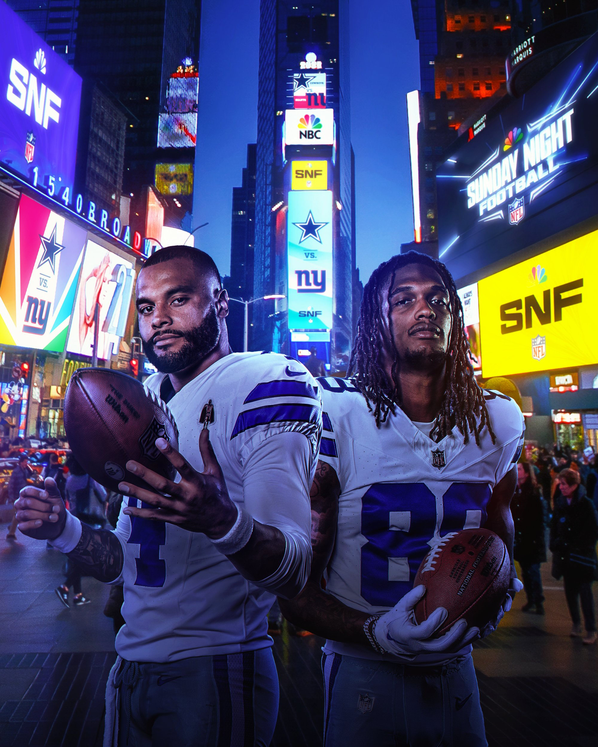Sunday Night Football: Giants vs. Cowboys – Lineups, Broadcast Info, Game  Thread, More