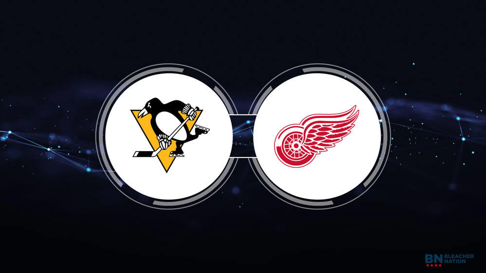 Penguins vs. Red Wings Player Props Betting Odds