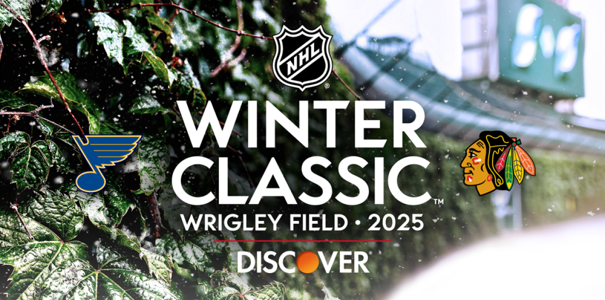 Chicago Blackhawks 2025 Winter Classic logo