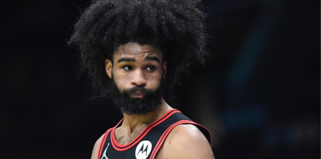 Coby White of the Chicago Bulls