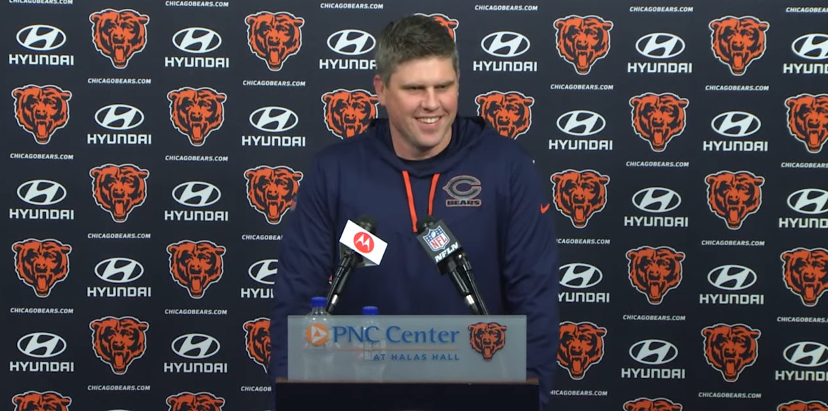 bears offensive coordinator Shane Waldron