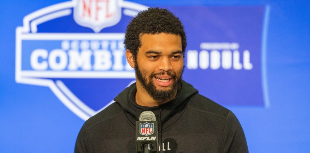 Caleb Williams NFL Scouting Combine Press Conference