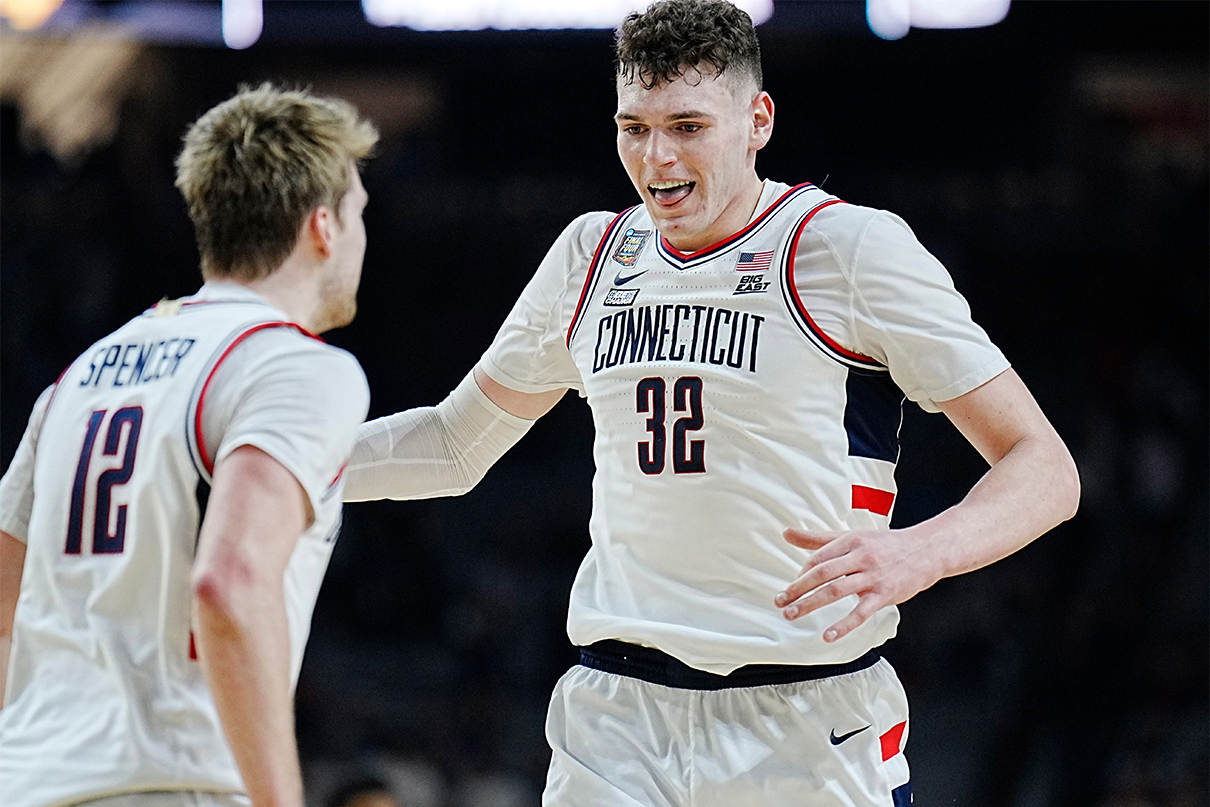 2024 National Championship - UConn's Donovan Clingan has his biggest test yet, literally.