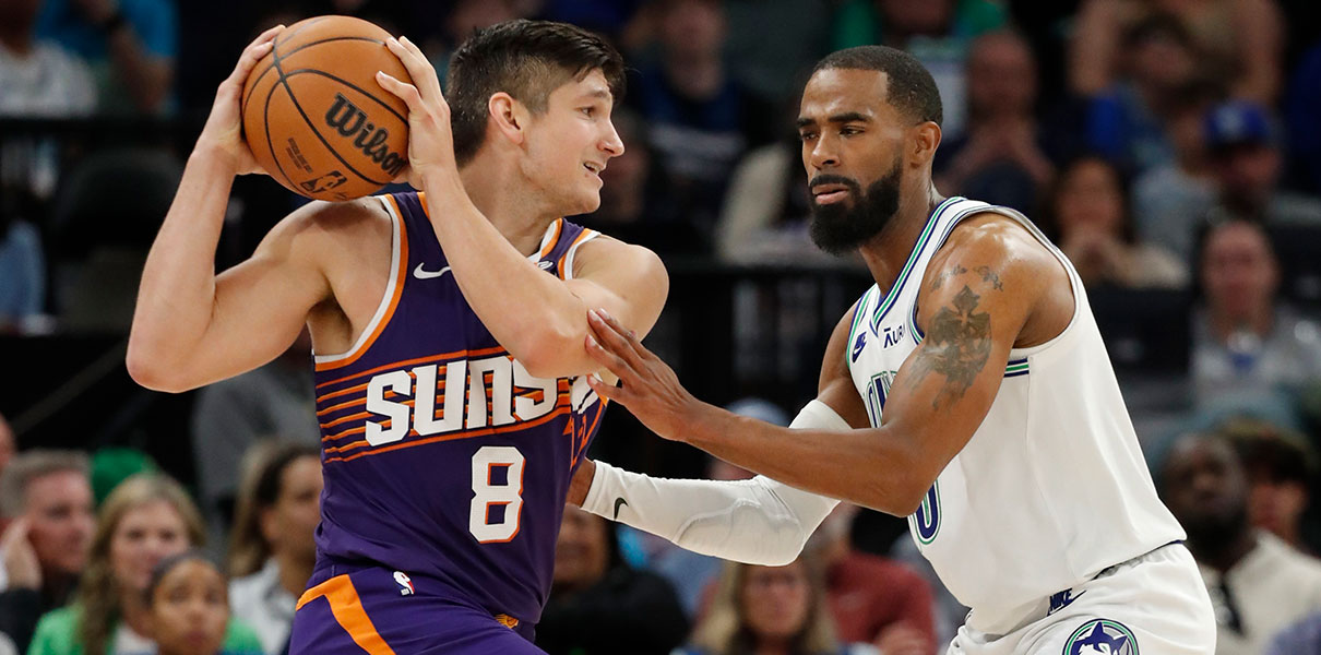 The Suns and Timberwolves face off in Round 1 of the NBA Playoffs.