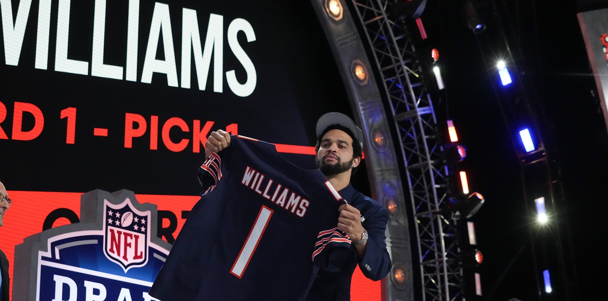 Caleb Williams bears draft