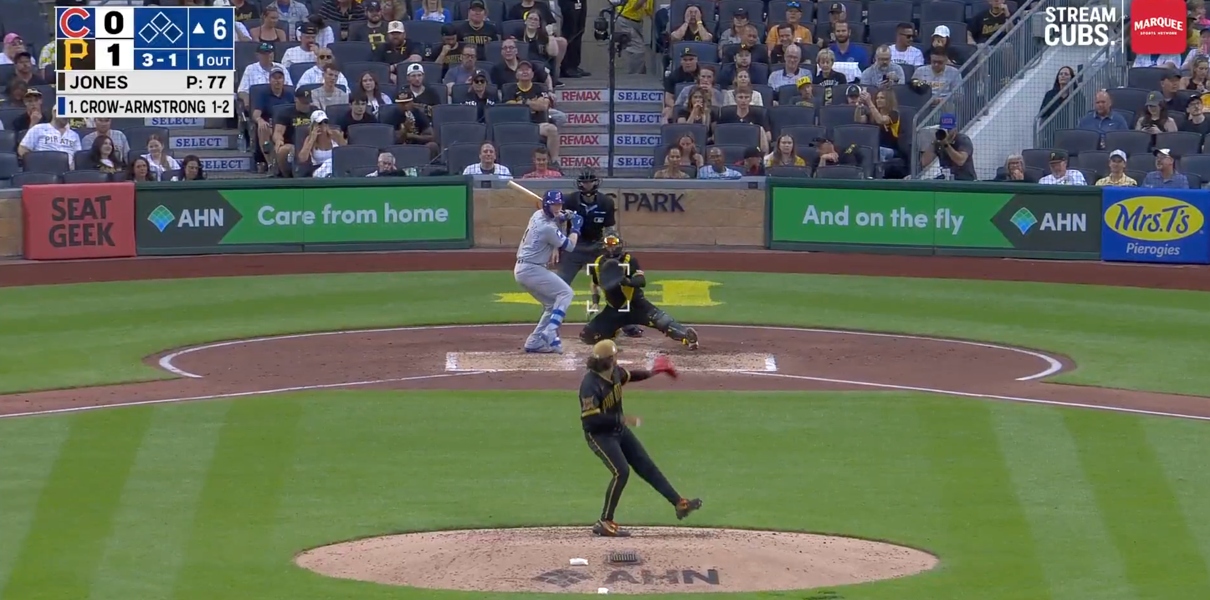 Pete Crow-Armstrong Homers to Tie It Up!